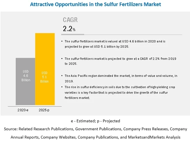 Sulfur Fertilizers Market: Global Outlook, Trends and Forecast to 2025