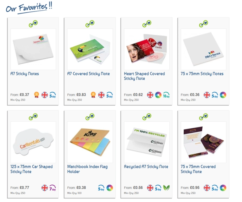 Branded Sticky Notes