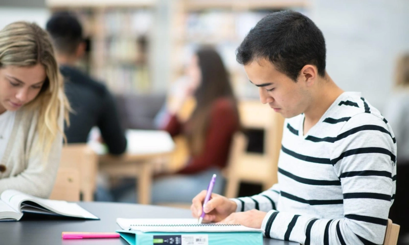 What kinds of advantages are available in the CA exam test series?