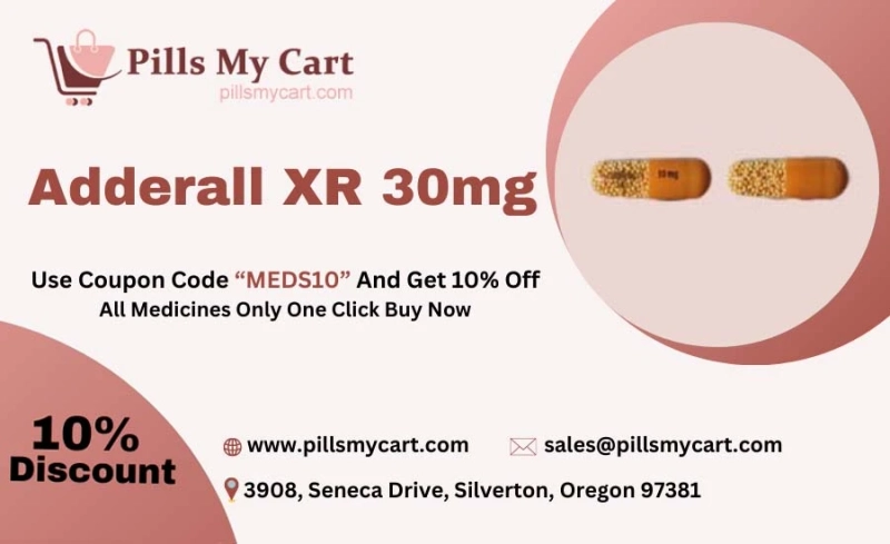 Order Adderall XR 30mg Online At Affordable Amount By Visa