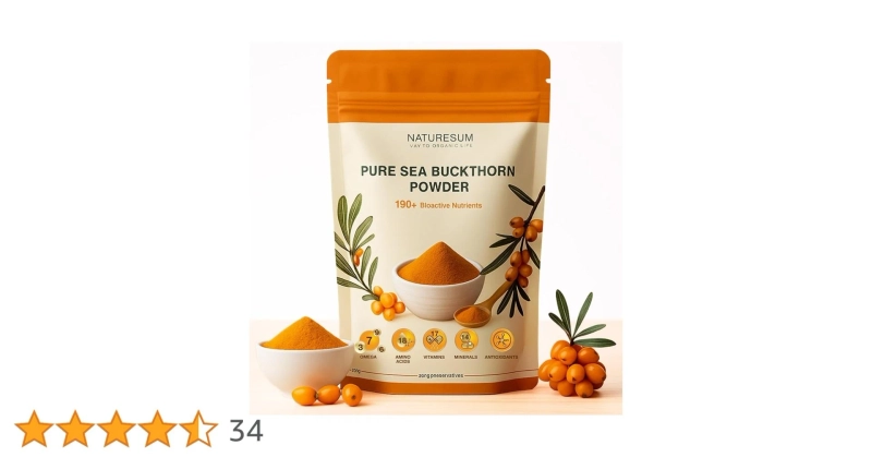 Sea Buckthorn Powder: Health Benefits of Superfood to Berry.