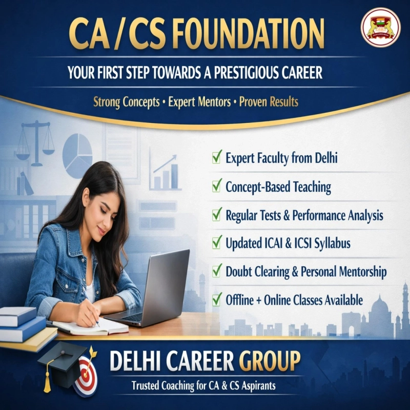 A Complete Guide to Start Your CA Foundation Journey with Expert Coaching