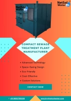 Compact Sewage Treatment Plant Manufacturer