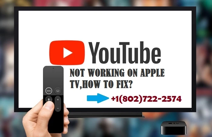 Youtube not working on Apple TV, How to fix?