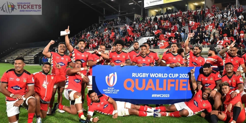 Tonga qualify for France Rugby World Cup 2023