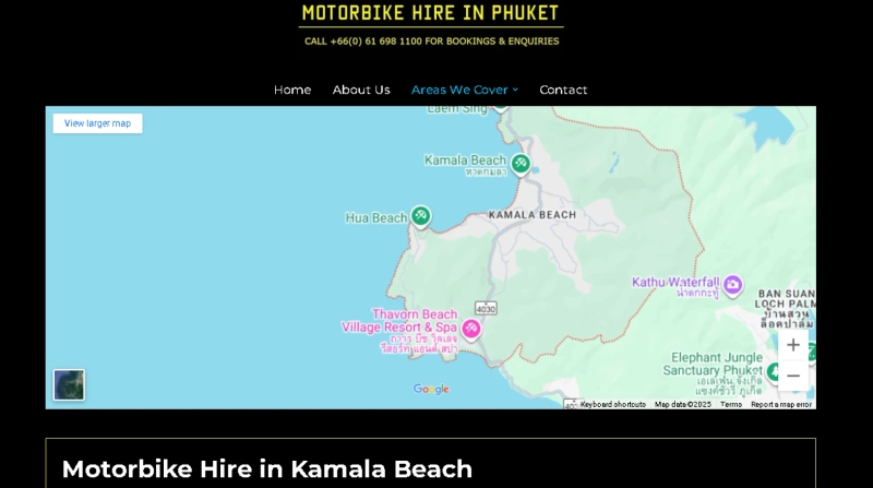 Motorbike Hire Phuket Now Offers Island-Wide Delivery Across Phuket