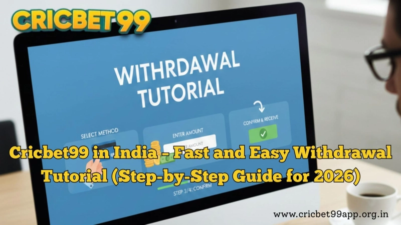 Cricbet99 in India – Fast and Easy Withdrawal Tutorial (Step-by-Step Guide for 2026)