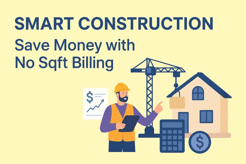 Smart Construction: Save Money with No Sqft Billing
