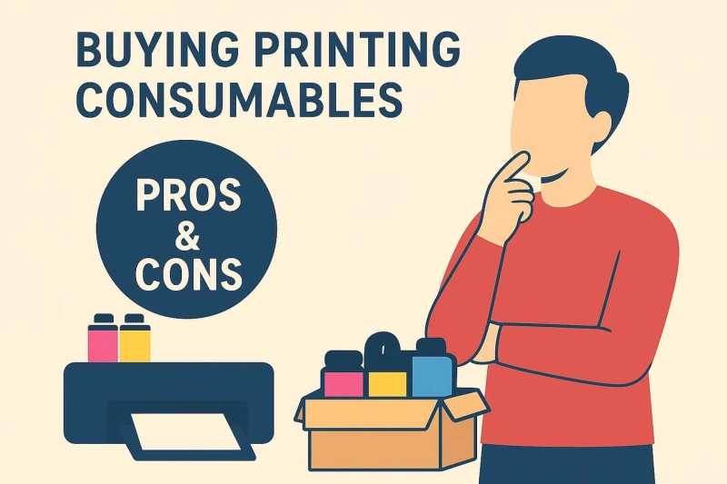Bulk Buying Printing Consumables: Pros & Cons