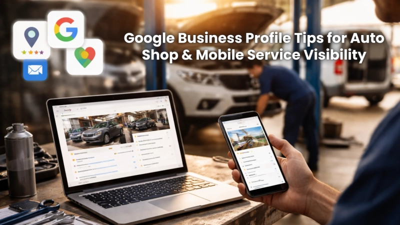 Google Business Profile Tips for Auto Shop & Mobile Service Visibility