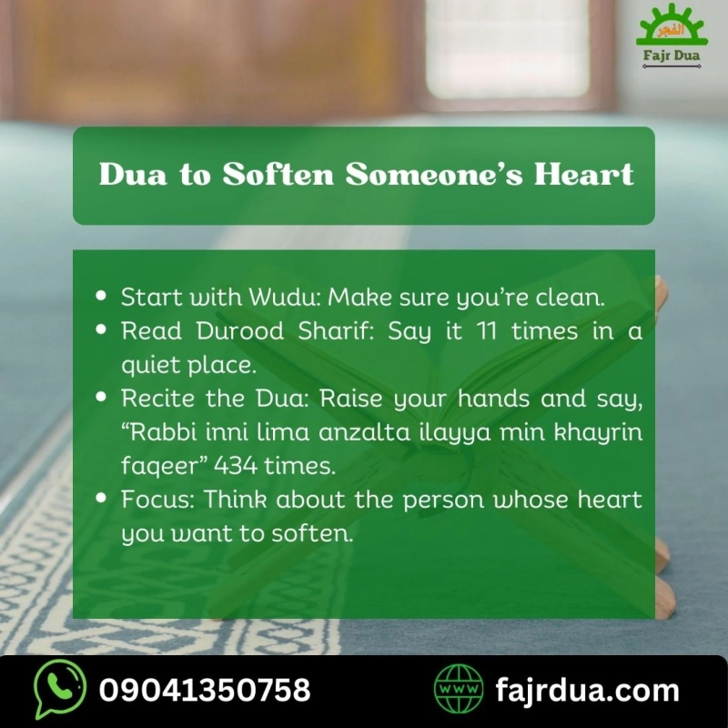 Dua To Make Someone Heart Soften In Islam