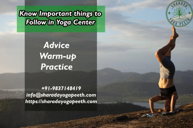 Know Important things to Follow in Yoga Center
