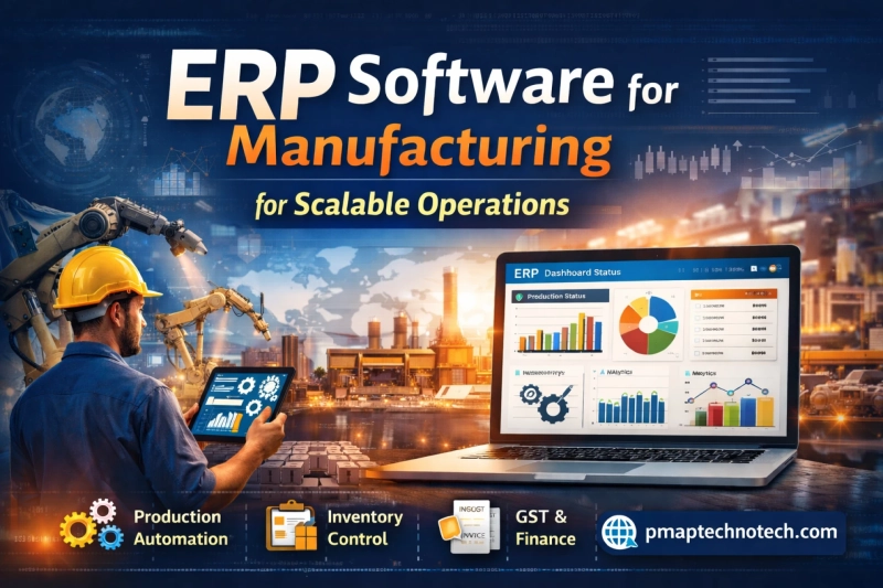 ERP Software for Manufacturing for Scalable Operations