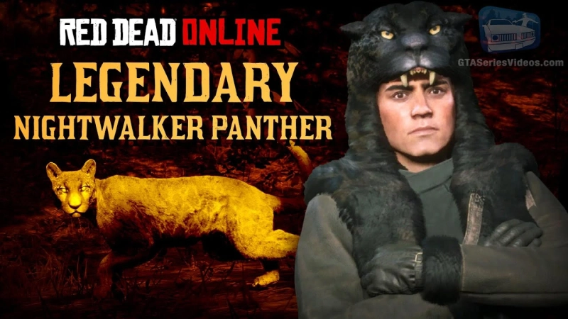 How to Find the Legendary Iwakta Panther Location in Red Dead Online