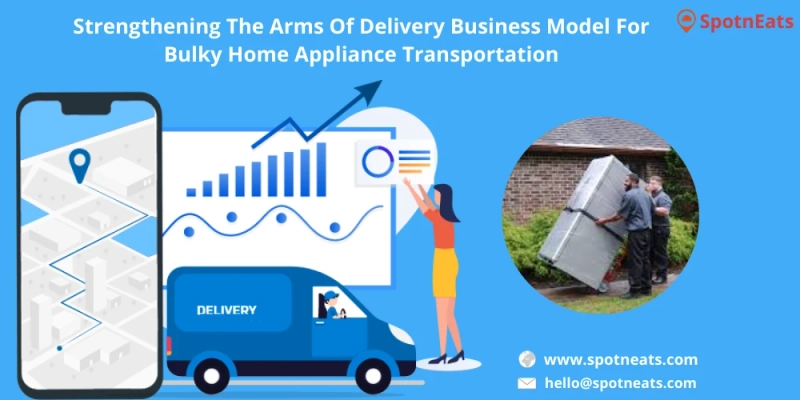 How SpotnEats Home Appliance Transportation App Solution Helps To Enhance Your Home Appliance Delivery Business?