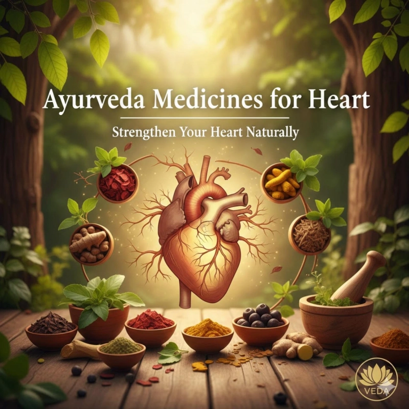 Ayurveda Medicines for Heart: Strengthen Your Heart Naturally