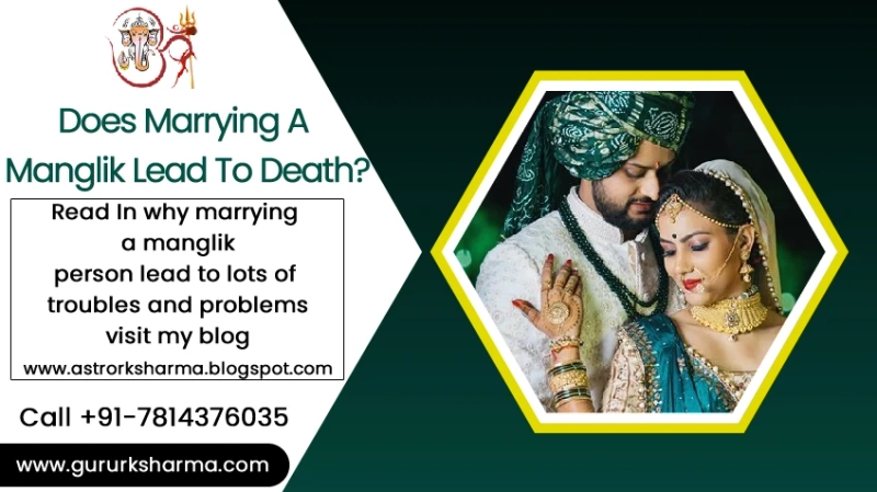 Does marrying a Manglik person really lead to death?