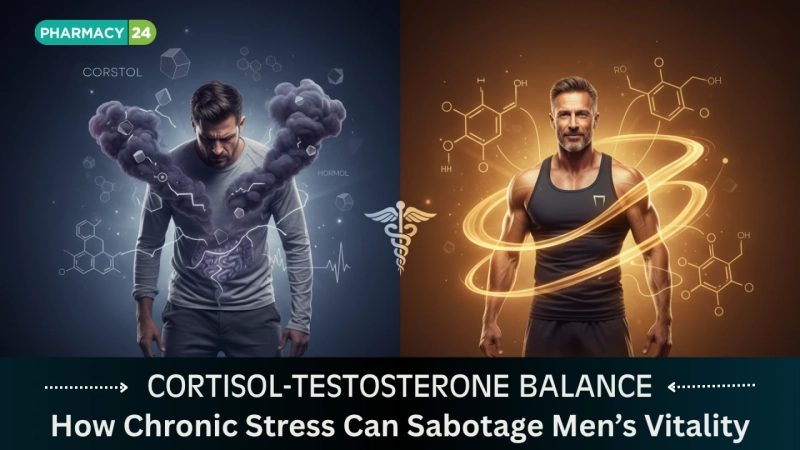 Understanding the Cortisol - Testosterone Balance | How Chronic Stress Can Sabotage Men’s Vitality