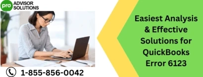 Easiest Analysis & Effective Solutions for QuickBooks Error 6123