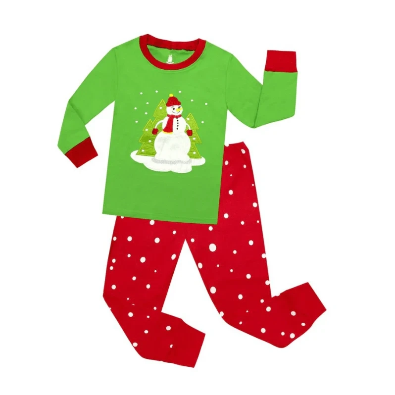 Snowman Print Full Sleeve Kids Pajama Set: Fun, Cozy, and Perfect for the Holidays