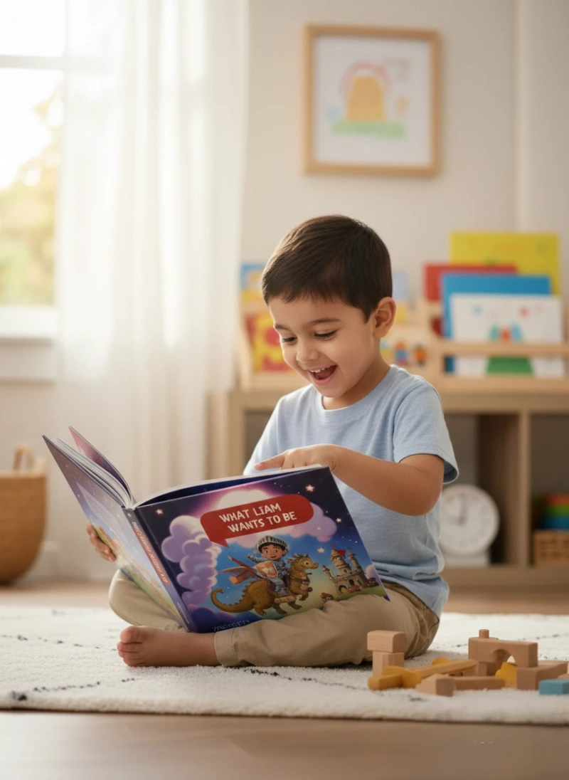 How Personalized Story Books Improve a Child’s Confidence
