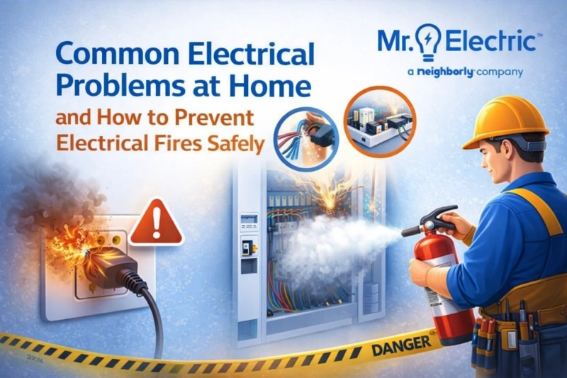 Common Electrical Problems at Home and How to Prevent Electrical Fires Safely