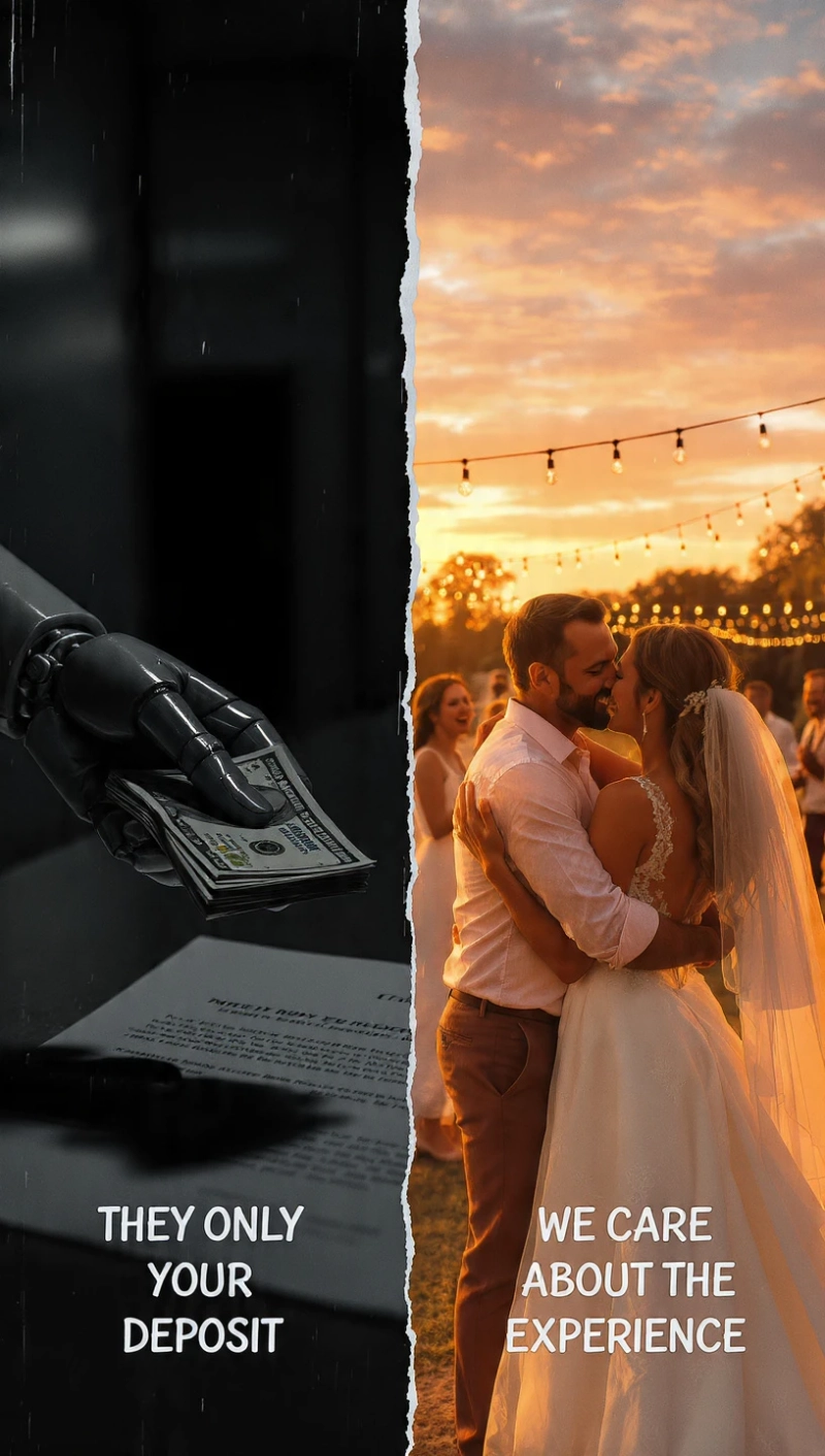 Most Wedding Venues Don’t Care About Your Experience Just Your Deposit