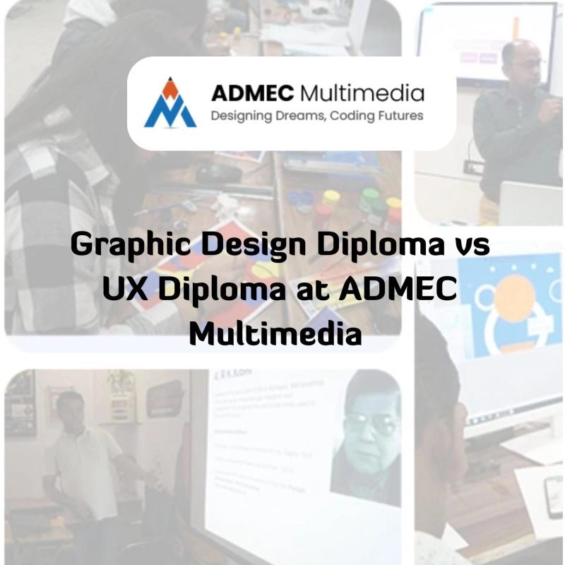 Graphic Design Diploma vs UX Diploma at ADMEC Multimedia 