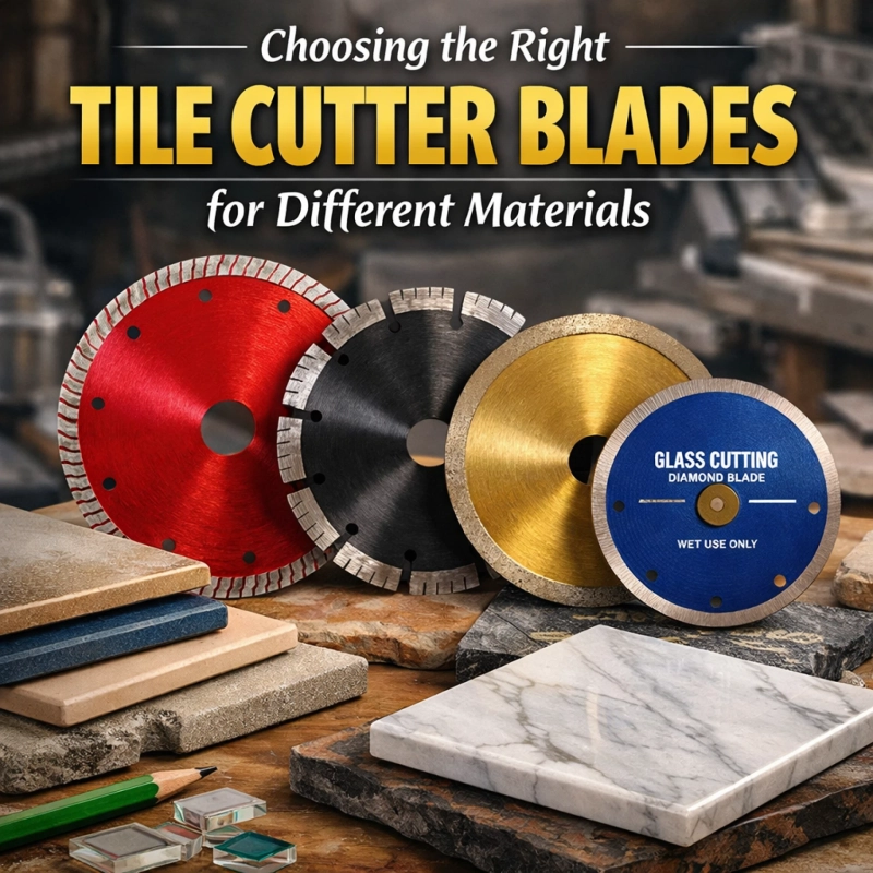 Choosing the Right Tile Cutter Blades for Different Materials