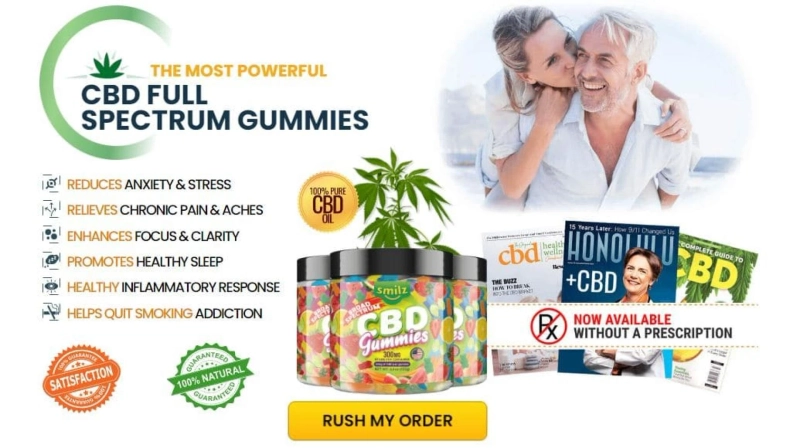 Smilz CBD Gummies (Exposed 2022) Price, Ingredients, Benefits & Reviews 2022?