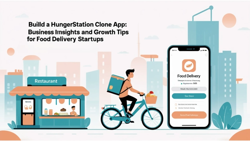 Build a HungerStation Clone App: Business Insights and Growth Tips for Food Delivery Startups