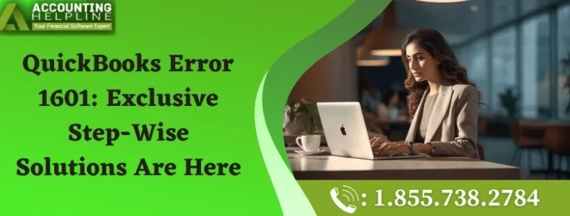 How to Overcome QuickBooks Error Message 1601