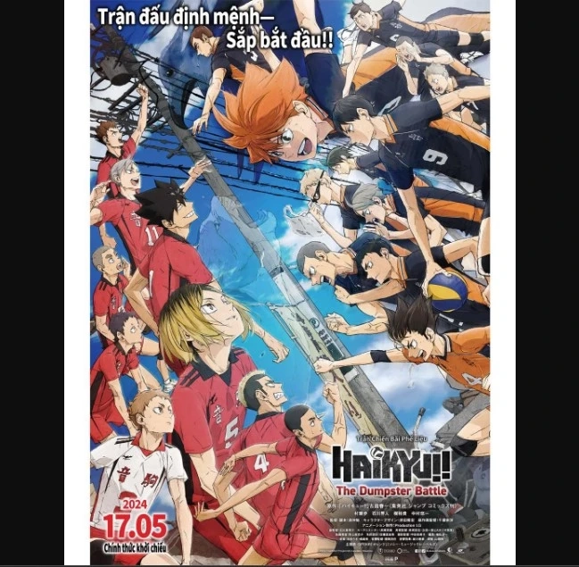 Haikyu La batalla del basurero (2024) Pelicula Completa