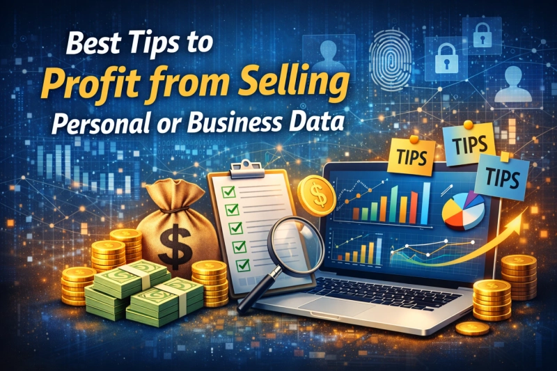 Best Tips to Profit from Selling Personal or Business Data