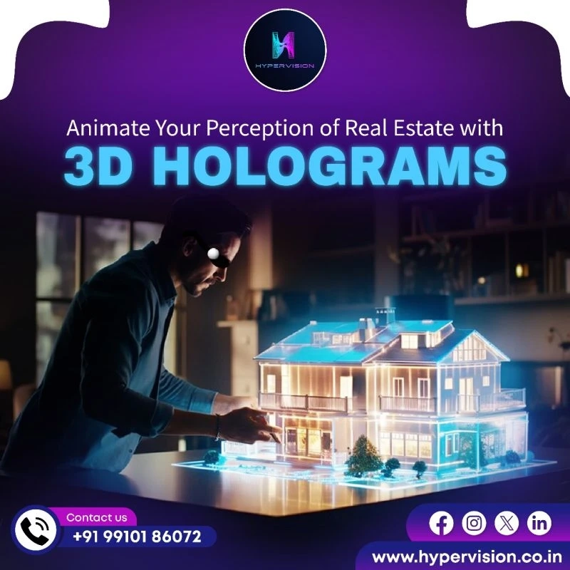 Animate Your Perception of Real Estate with 3D Holograms