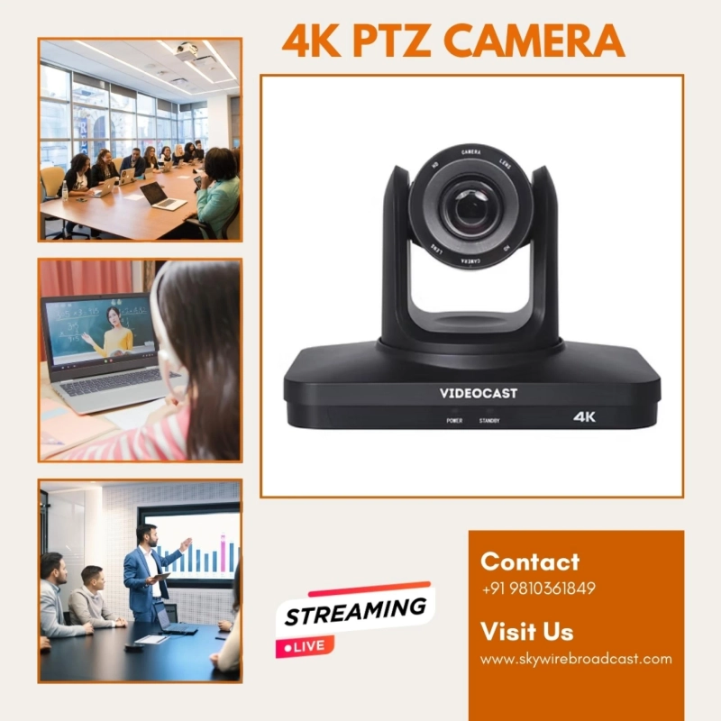 How a 4K PTZ Camera Can Elevate Your Video Production Game