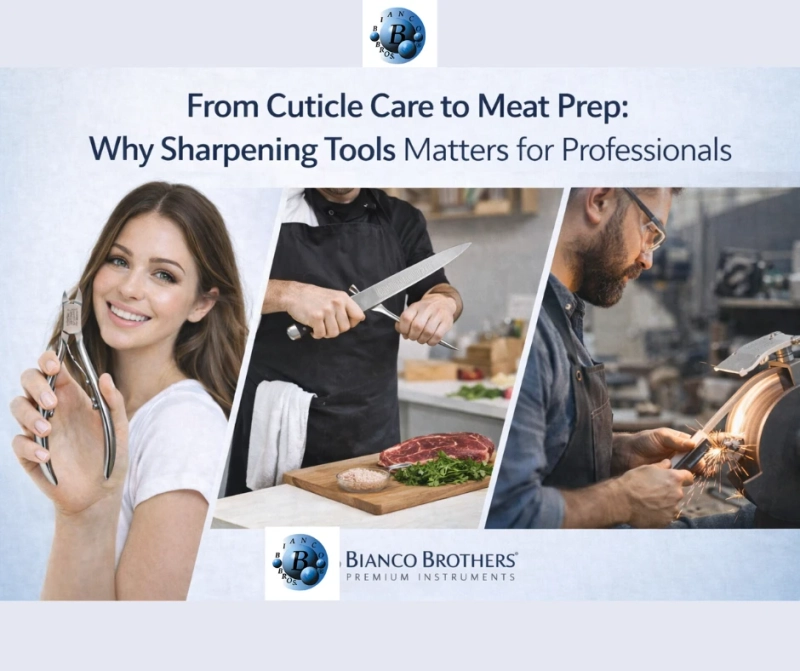 Small Nail Nippers And Beaver Handle Instrument | Bianco Brothers