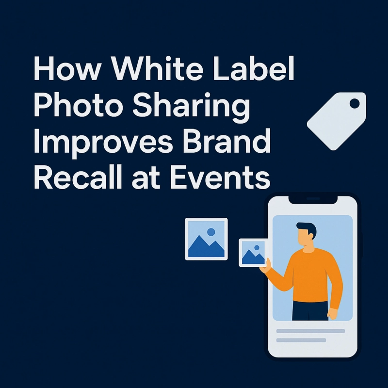How White Label Photo Sharing Improves Brand Recall at Events