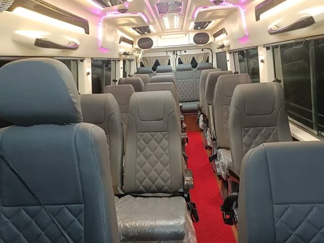 Find the Perfect Tempo Traveller in Sarjapura for Every Group Size