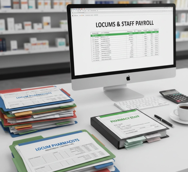 5 Payroll Mistakes Pharmacies Make with Locums and Staff