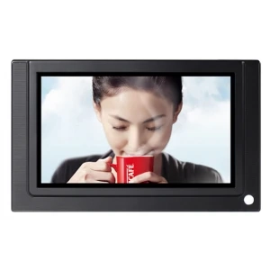 7” small digital signage display, retail store marketing video screen, loop playing lcd display adve