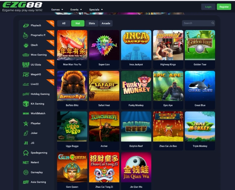 Unlock Huge Jackpots: Play EZG88 Slot Games Online in Malaysia