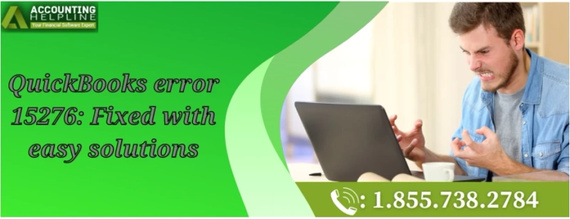 A must follow guide to quickly resolve QuickBooks error 15276