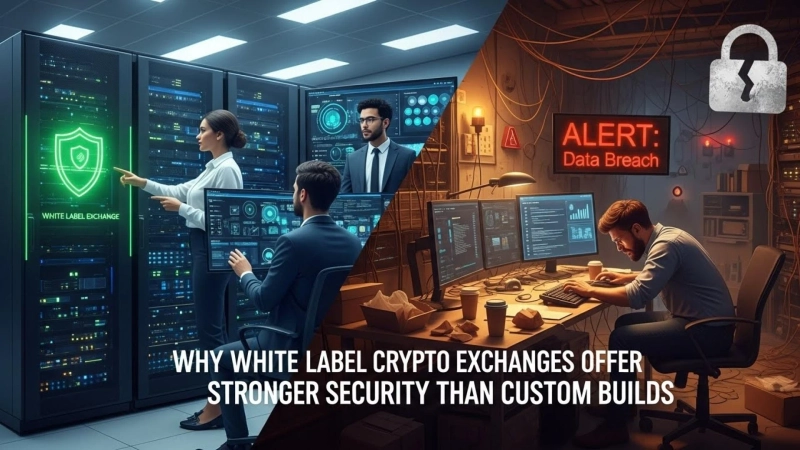 Why White Label Crypto Exchanges Offer Stronger Security Than Custom Builds