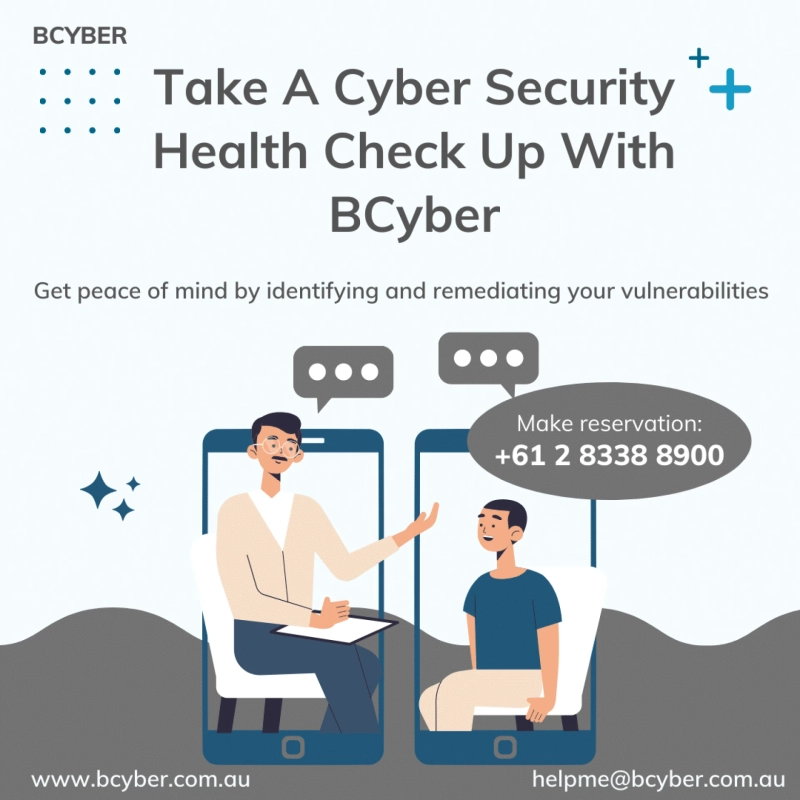 Don't want to be the next cyber victim? Get a Cyber health check today!