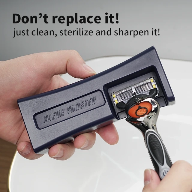 Razor Blade Cleaner and Sharpener for Sensitive Skin and the Environment