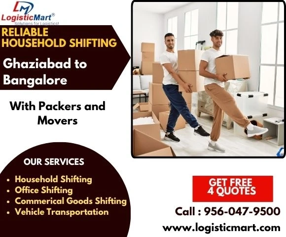 Moving with Packers and Movers in Ghaziabad to Bangalore for Job? Know Why it’s Best!