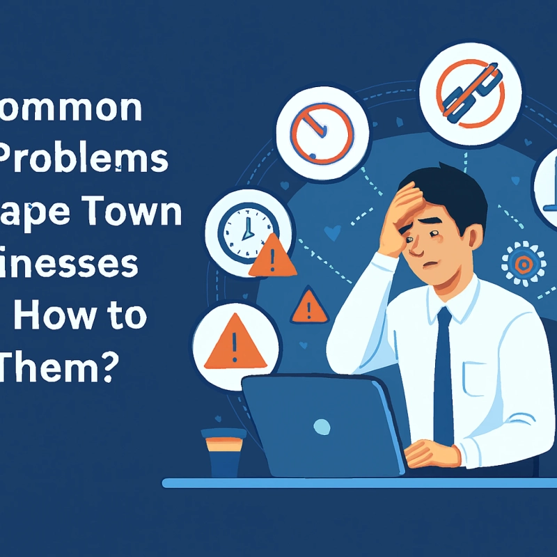 7 Common IT Problems in Cape Town Businesses and How to Fix Them?
