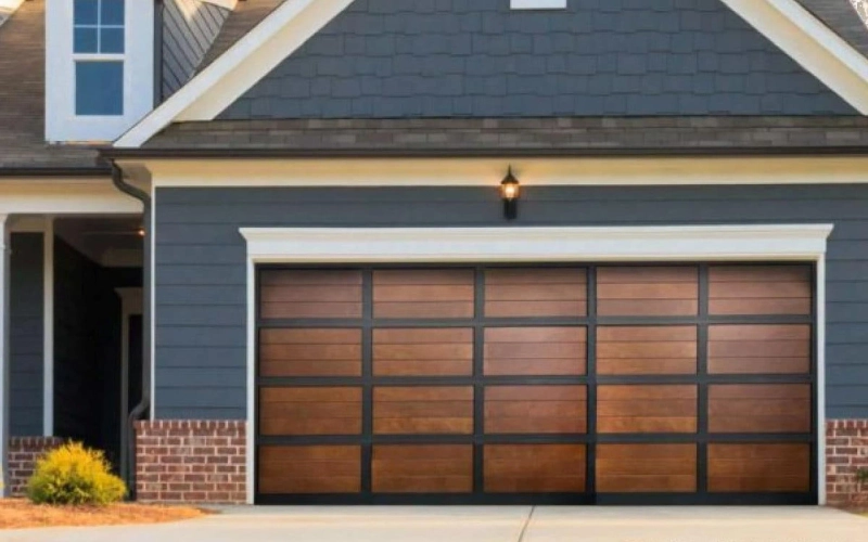 Garage Doors Installed On A Slope