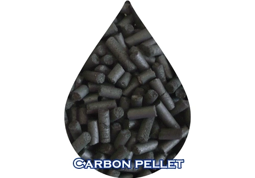 Carbon filter pellets - Ecogreen